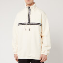 McQ Alexander McQueen Men's Super Zip Funnel Neck Sweatshirt - Oyster
