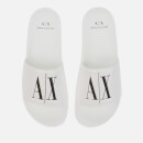 Armani Exchange Men's Slide Sandals - White