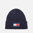 Tommy Hilfiger Men's Big Flag Beanie - Sky Captain