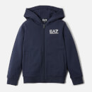 Emporio Armani EA7 Boys' Full Zip Hoody - Navy