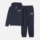 Emporio Armani EA7 Boys' Full Zip Hoody Tracksuit - Navy