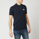 Emporio Armani EA7 Men's Short Sleeve Small Logo Polo Shirt - Night Blue