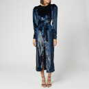 ROTATE Birger Christensen Women's Barbara Maxi Dress - Twilight Blue