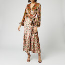 ROTATE Birger Christensen Women's Beatrix Floral Dress - Whitecap Gray
