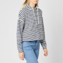 Tommy Jeans Women's TJW Stripe Hoody - Twilight Navy/White