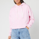 Tommy Jeans Women's TJW Stripe Hoody - Pink Daisy/White