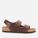 Birkenstock Men's Milano Oiled Leather Double Strap Sandals - Habana