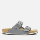 Birkenstock Men's Arizona Desert Soil Double Strap Sandals - Grey
