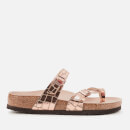Birkenstock Women's Mayari Double Strap Sandals - Gator Gleam Copper
