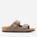 Birkenstock Kids' Arizona Nubuck Double Strap Sandals - Mocha