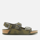 Birkenstock Kids' Milano Sandals - Desert Soil Camo Green