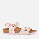Birkenstock Kids' Rio Sandals - Confetti Rose