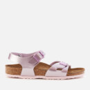 Birkenstock Kids' Rio Sandals - Electric Metallic Lilac