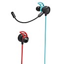 Nintendo Switch Gaming Earbuds (Wired) - Neon Blue / Neon Red