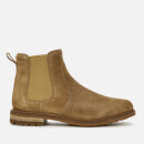 Clarks Men's Foxwell Top Suede Chelsea Boots - Dark Sand