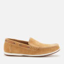 Clarks Men's Morven Sun Nubuck Slip-on Pumps - Dark Sand