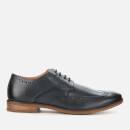 Clarks Men's Stanford Limit Leather Derby Shoes - Navy