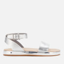 Clarks Women's Botanic Ivy Flat Sandals - Silver Comb