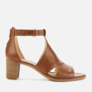Clarks Women's Kaylin 60 Glad Leather Heeled Sandals - Tan