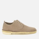 Clarks Originals Women's Desert London Suede Derby Shoes - Mushroom