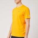 Champion Men's Logo Crew Neck T-Shirt - Yellow