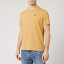 Champion Men's Logo Crew Neck T-Shirt - Stone