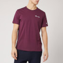 Champion Men's Back Script Crew Neck T-Shirt - Burgundy