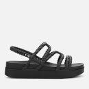 Melissa Women's Salinas Dance Strappy Flatform Sandals - Black