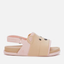 Mini Melissa Toddlers' Beach Slide Bear Sandals - Pink Contrast