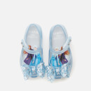 Mini Melissa Toddlers' Disney Frozen Ultragirl Flats - Sky Glitter Frost Bow