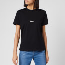 MSGM Women's Centre Logo T-Shirt - Black