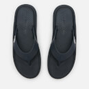 Lacoste Men's Croco 219 Toe Post Sandals - Navy/White