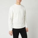 C.P. Company Men's Centre Logo Crew Sweatshirt - Gauze White