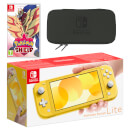 Nintendo Switch Lite (Yellow) Pokémon Shield Pack