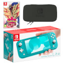 Nintendo Switch Lite (Turquoise) Pokémon Shield Pack