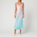 Olivia Rubin Women's Lia Slip Dress - Pink Green Ombre