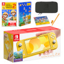 Nintendo Switch Lite (Yellow) Super Mario Maker 2 Pack