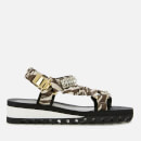 Kurt Geiger London Women's Orion Flat Sandals - Grey Mixed