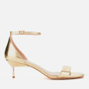 Kurt Geiger London Women's Birchin Mid Heeled Sandals - Gold