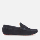 Kurt Geiger London Men's Louis Suede Driving Shoes - Navy