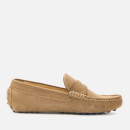 Kurt Geiger London Men's Louis Suede Driving Shoes - Beige