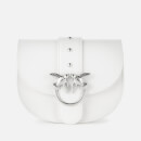 Pinko Women's Baby Round Shoulder Bag - Silver Grey