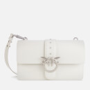 Pinko Women's Classic Love Shoulder Bag - Silver Grey