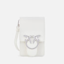 Pinko Women's Smart Love Cross Body Bag - Silver Grey