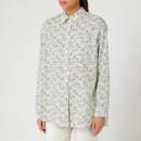 PS Paul Smith Women's Rabbit Print Shirt - White/Black