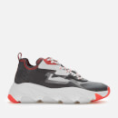Ash Women's Eclipse Chunky Running Style Trainers - Fog/Black/Pearl