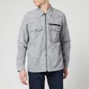 BOSS Hugo Boss Men's Lovel-Zip 3 Shirt - Grey