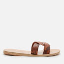 Ancient Greek Sandals Women's Desmos Printed Python Slide Sandals - Tampa
