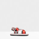 Hunter Women's Original Beach Sandals - Hunter Red/Hunter White/Black