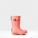 Hunter Kids' Original Gloss Wellies - California Sea Shelly